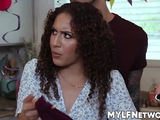 It'_s Liv&acirc_s birthday and her stepsons bet on which present she likes the most. Touched by her wish, Nade, Nick, and Tony make her wet dream come true.